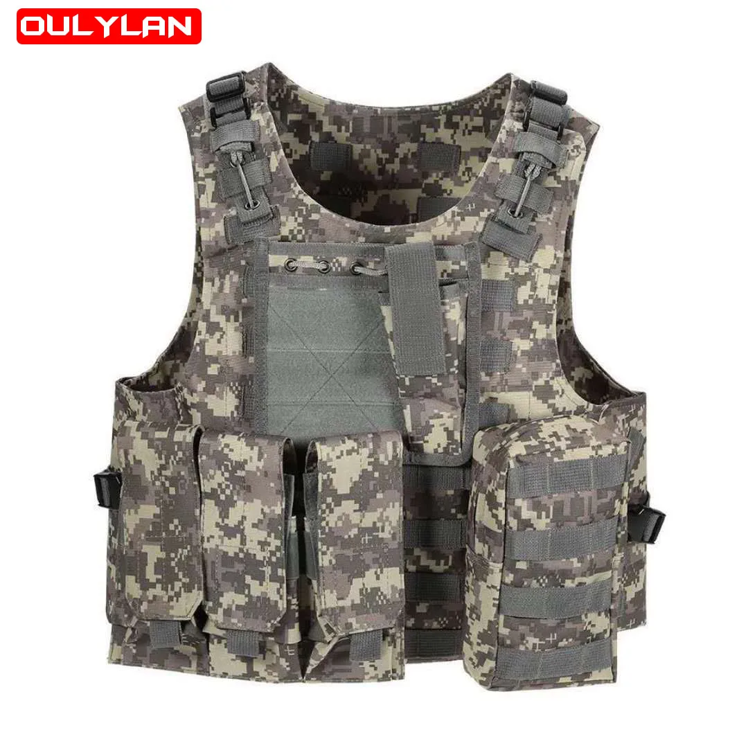 

Tactical Vest Men Outdoor Equipment Protective Clothing Waterproof Tactical Amphibious Vests Molle Hunting Military Accessory