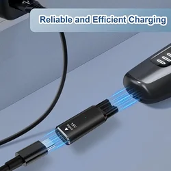15V HQ8505 Type-C Shaver Adapter Charging Converter for Philips Norelco One Blade QP6520 QP6530 QP6510 Beard Trimmer