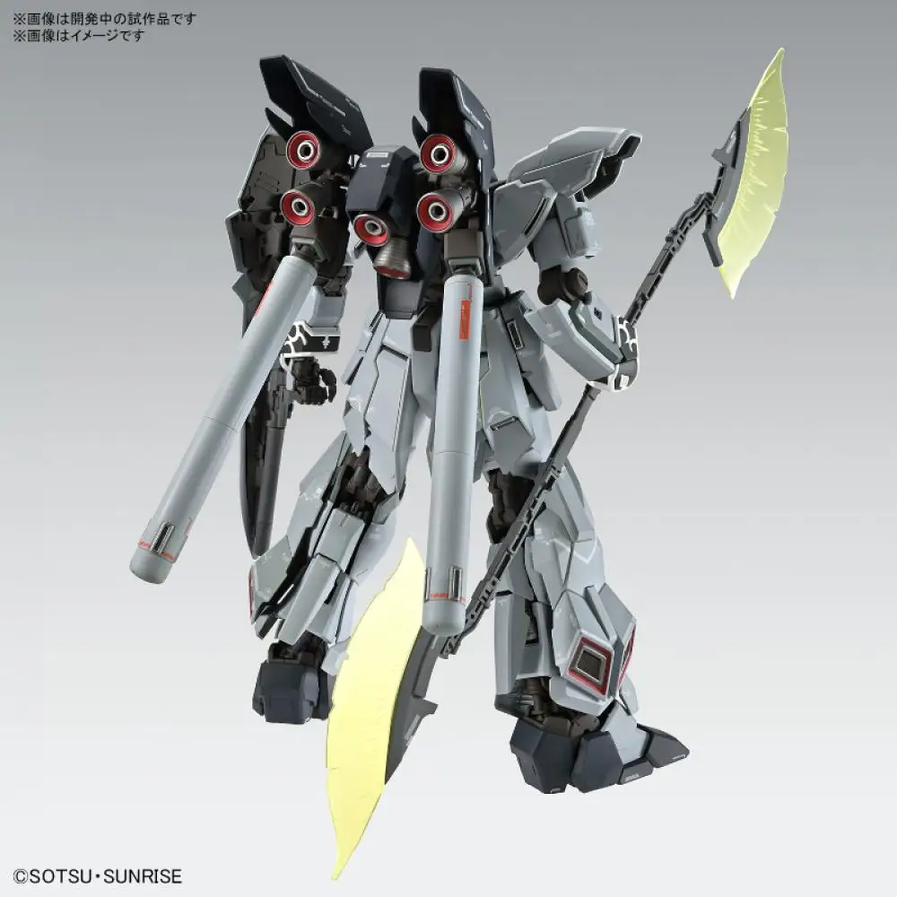 Bandai Подлинная MG 1/100 MSN-06S-2 SINANJU STEIN NT Ver.Ka аниме Гундам фигурка в сборе Игрушечная модель декоративные игрушки подарки