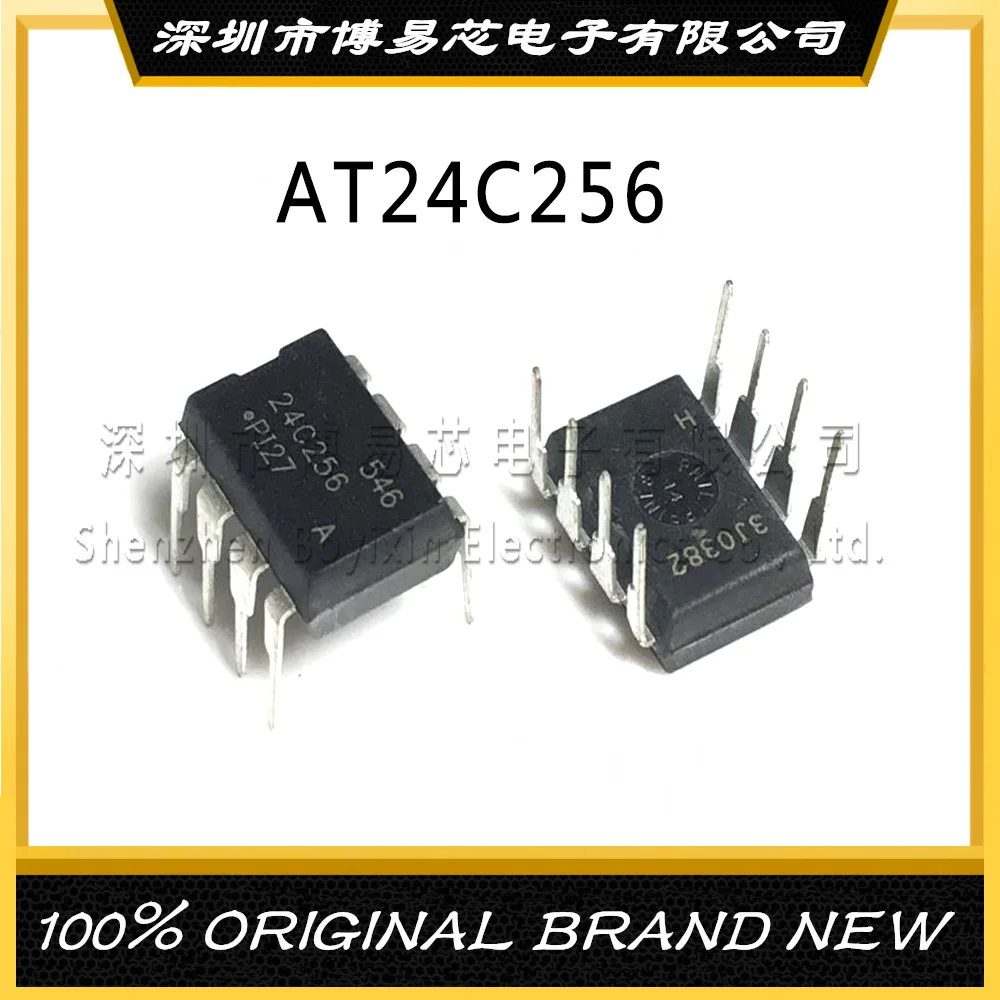 

24C256 AT24C256-10PU-2.7 10PI In-Line DIP8 AT24C256N Original Product