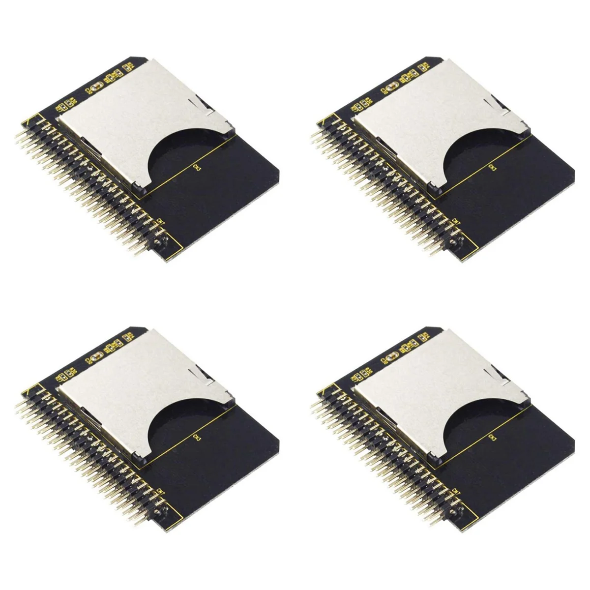 

4X IDE SD Adapter SD to 2.5 IDE 44 Pin Adapter Card 44Pin Male Converter SDHC/SDXC/MMC Memory Card Converter