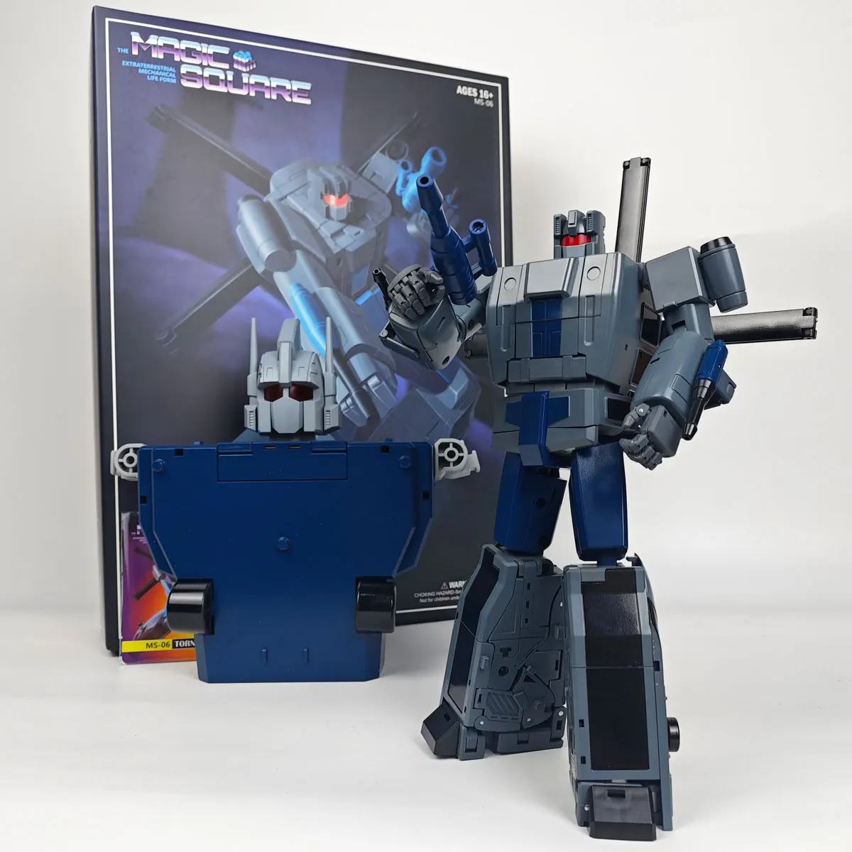 

[In stock] Magic Square MS-TOYS MS-06 MS06 Tornado Vortex Helicopters MP Scale Transformation Robot Action Figure Toy
