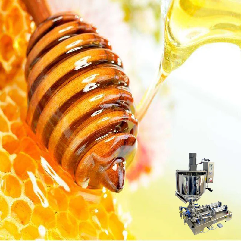 Машина для наполнения начинки из нержавеющей стали, пневматическая машина для розлива пасты для арахисового масла, кетчупа, крема, машина для наполнения пищевых продуктов