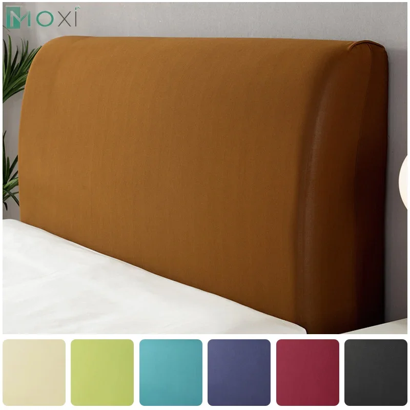 Thicken Headboard Cover Bed Back Dust Protector Cover Super Head Bed Cover All-inclusive Dust-proof Bed Curved Back Cover Decor