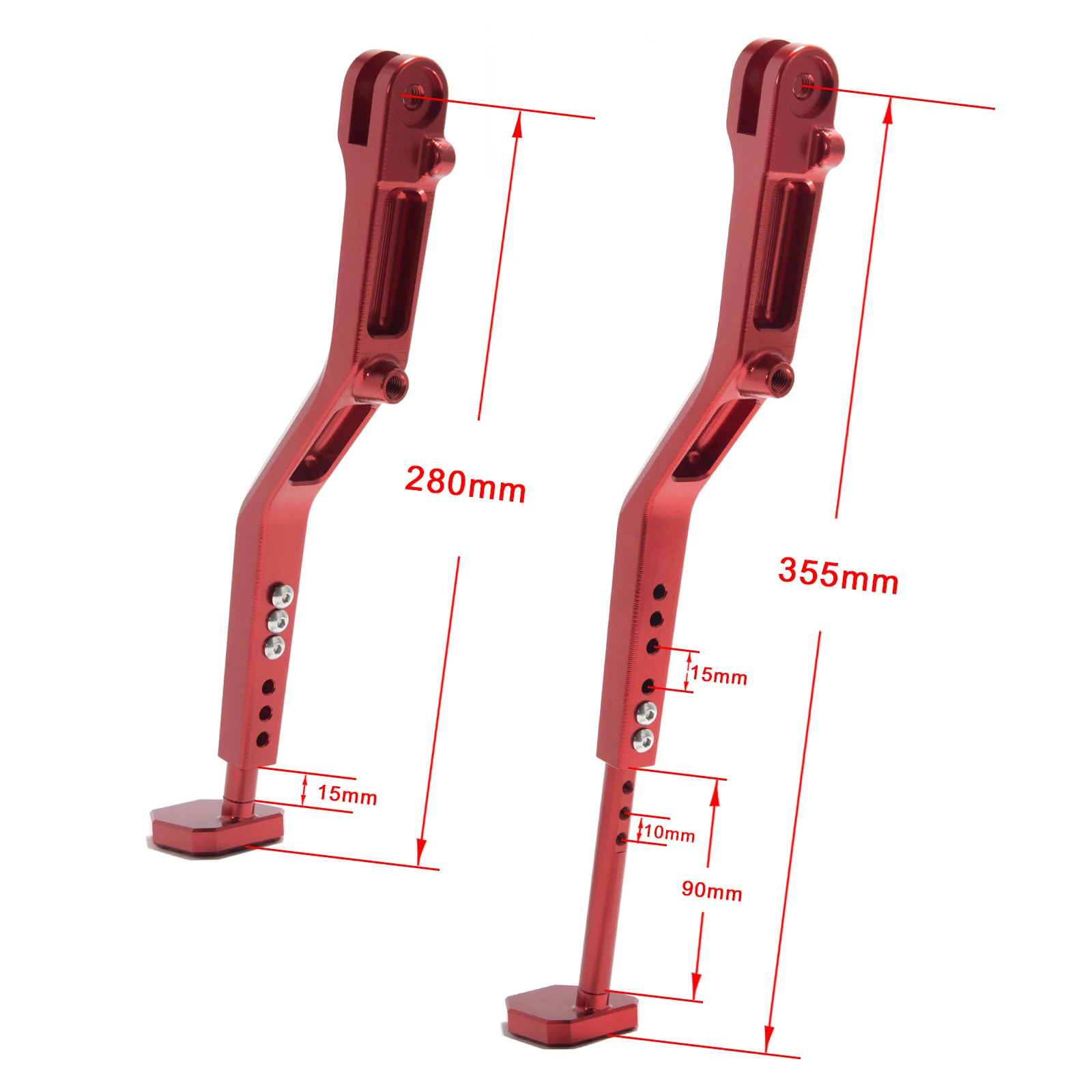 For Talaria Sting Ebike Adjustable Foot Side Kick Stand Motorcycle Parts About Surron Light Bee X S Enduro Electric Dirt Bike