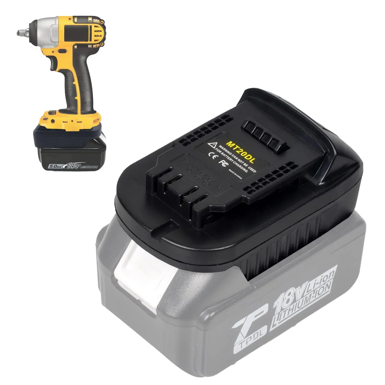 mt20dl-battery-adapter-converter-for-makita-18v-to-dewalt-18-20v-lithium-ion-battery-compatible-with-dewalt-cordless-power-tools