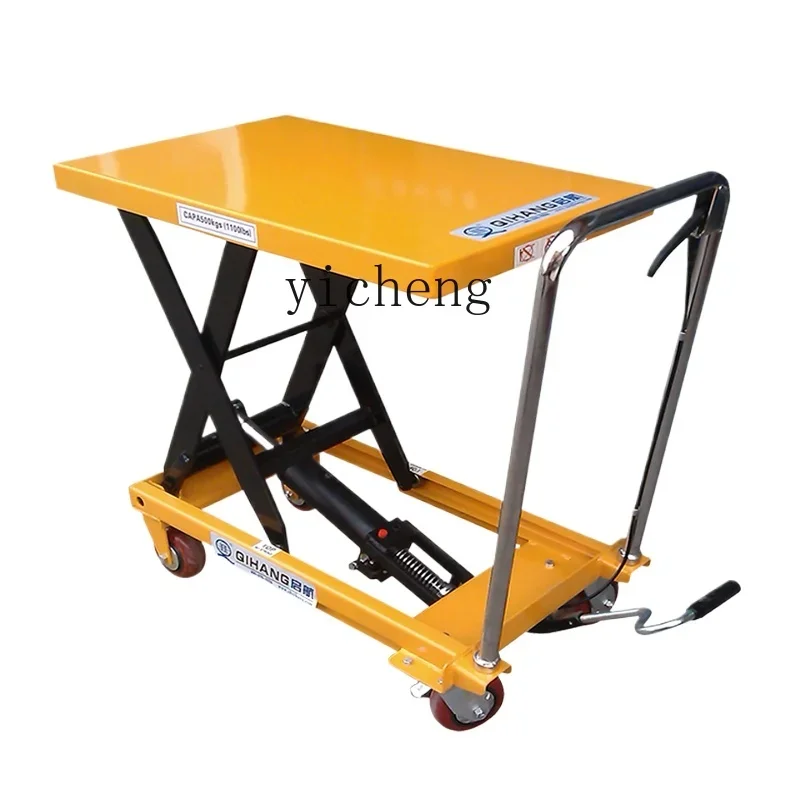 

ZF single shear hydraulic lift truck manual hydraulic trolley tool cart