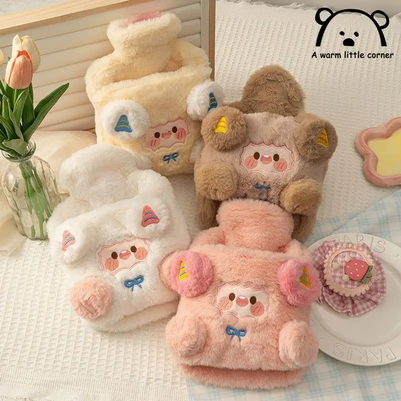 

Soft And Cute Plush Animal-Filled Hot Water Bag Winter Hot Water Bag Warm Baby Long-Lasting Heat Preservation Hot Water Bag