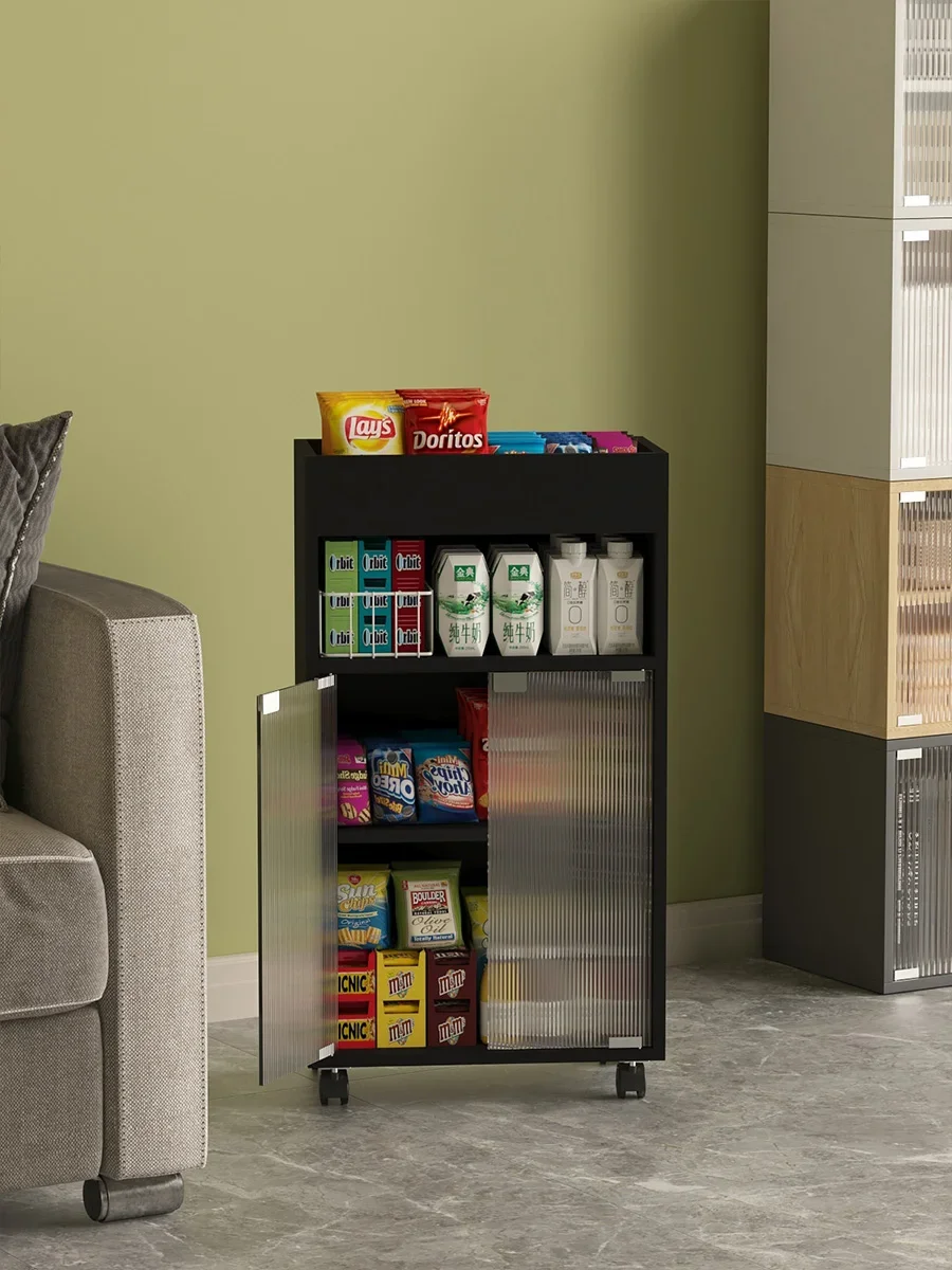 

With cabinet door, low storage display, acrylic magazine storage, dustproof