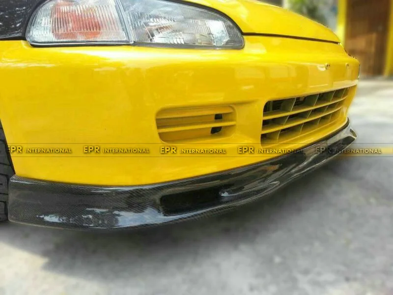 

1992-95 Suitable For Honda Three-door Version EG Civic SPOON Carbon Fiber Front Lip Small Surround, Front Shovel Chin