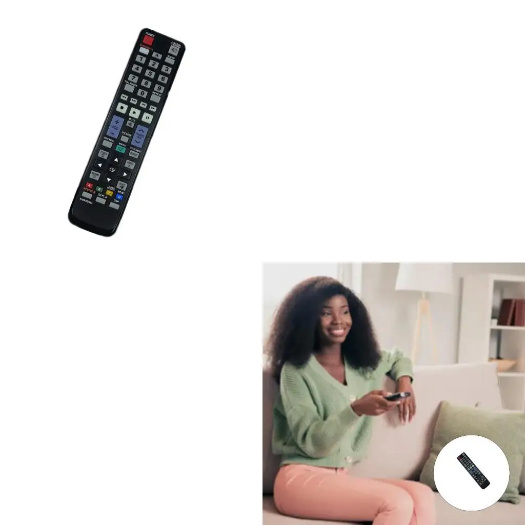 Remote Control Plastic Texture Sensitive Button Replacement Remote for HTC6950W