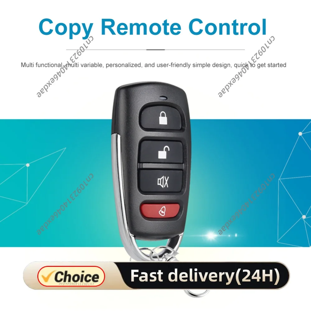 1-3Pcs Wireless RF 315MHz/433MHz Remote Control Copy Code Garage Door Gate Duplicator Key Remote Opener For Automatic Door