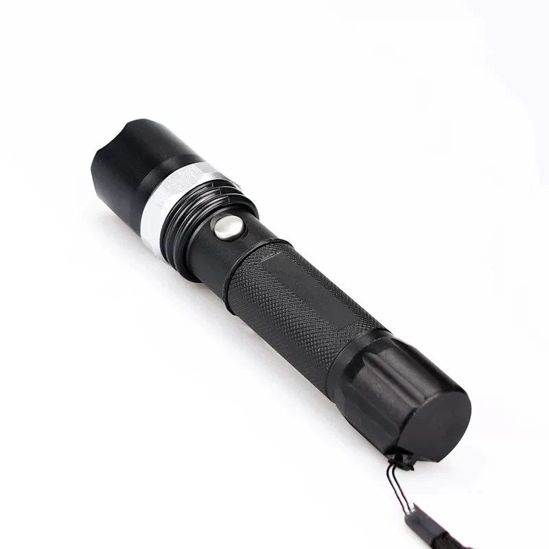 Rechargeable Aluminum Alloy Tactical Flashlight High Lumen Super Bright Outdoor Strong Light Portable Searchlight