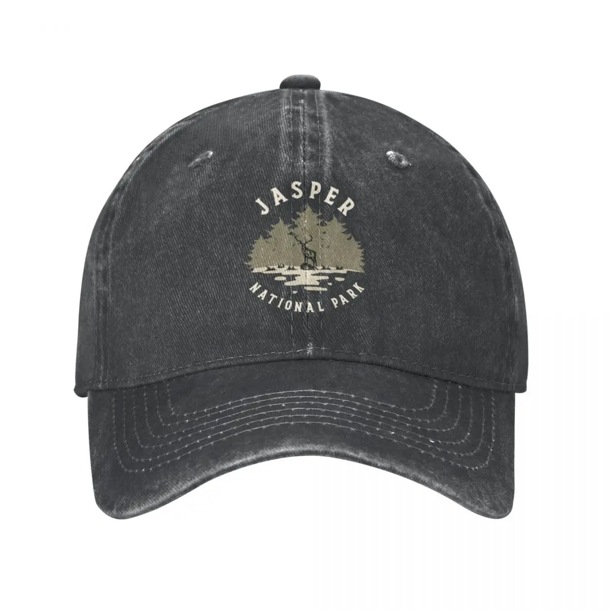 

Jasper National Park, Alberta - Camping Hiking and Adventures Cowboy Hat fashion Hats For Men Women'S