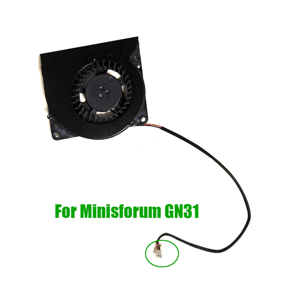 

For Minisforum GK41 GN31 GN34 4PIN 2Lines DC5V Replacement MINI PC Fan