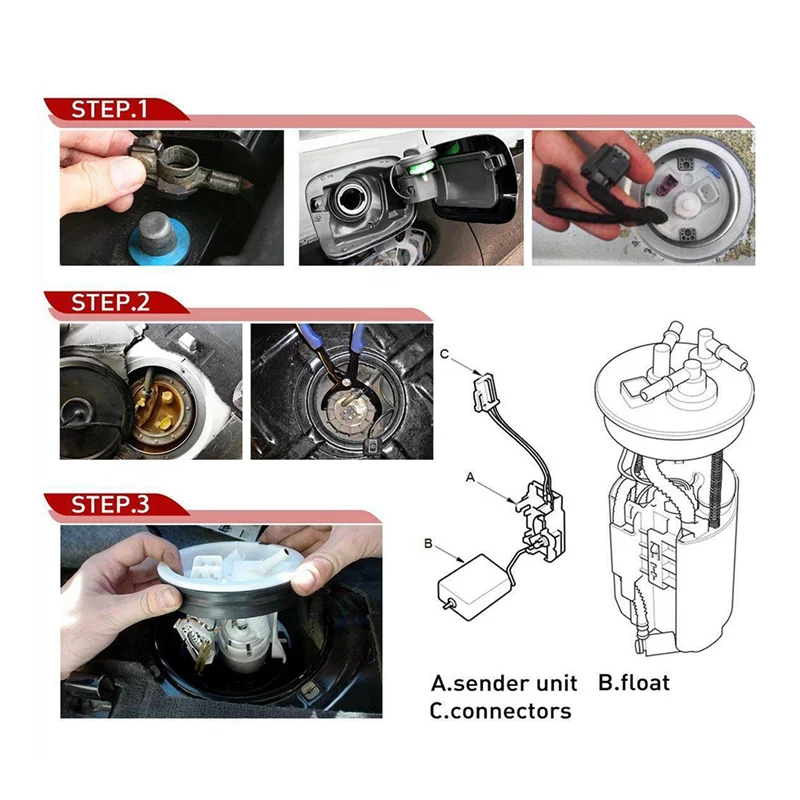 17040-8H31B Novo conjunto de bomba de combustível para Toyota Corolla Matrix 1.8L 2005-2008 E8874M SP9165M