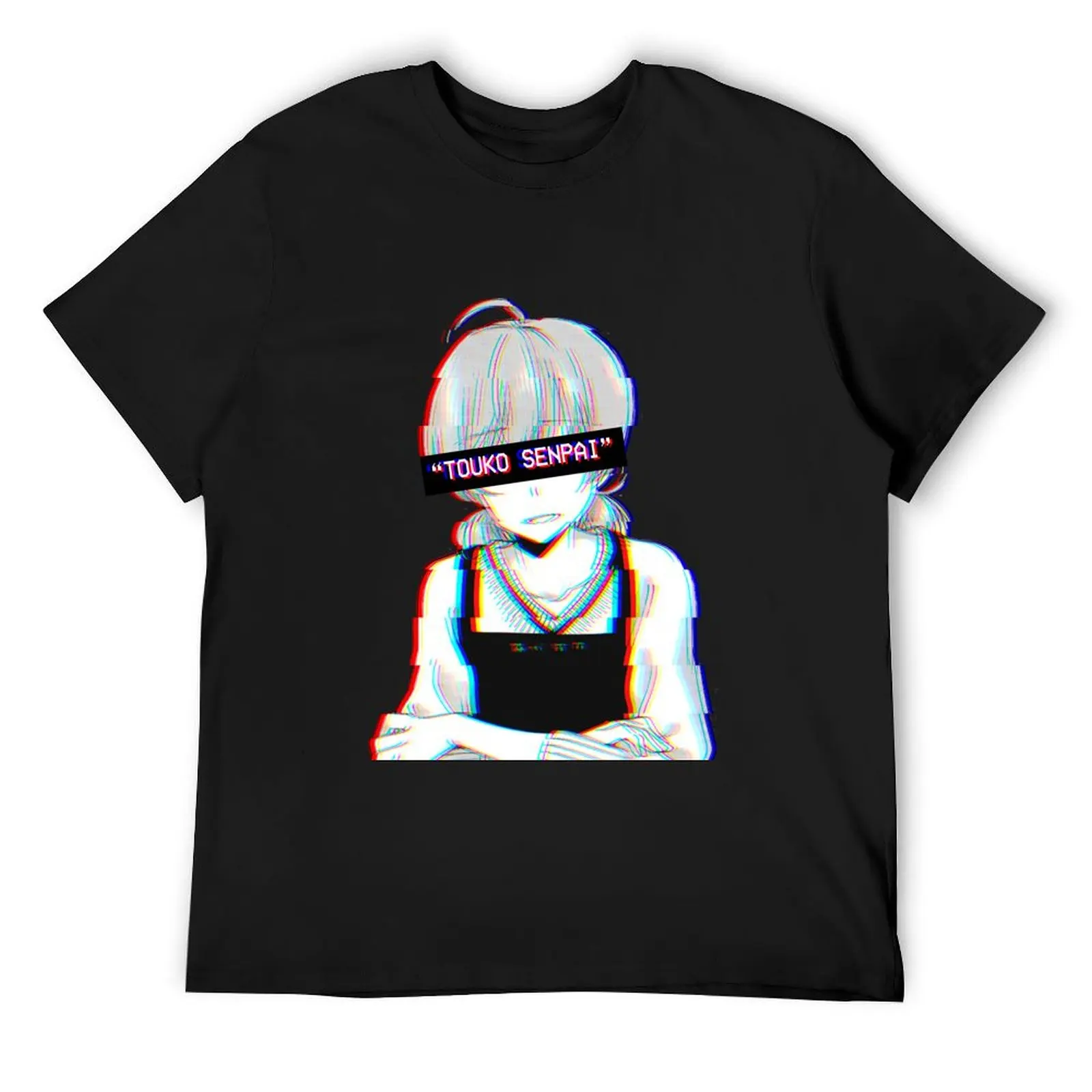 Touko Senpai T-Shirt graphics tops rapper graphic tees black t shirts for men