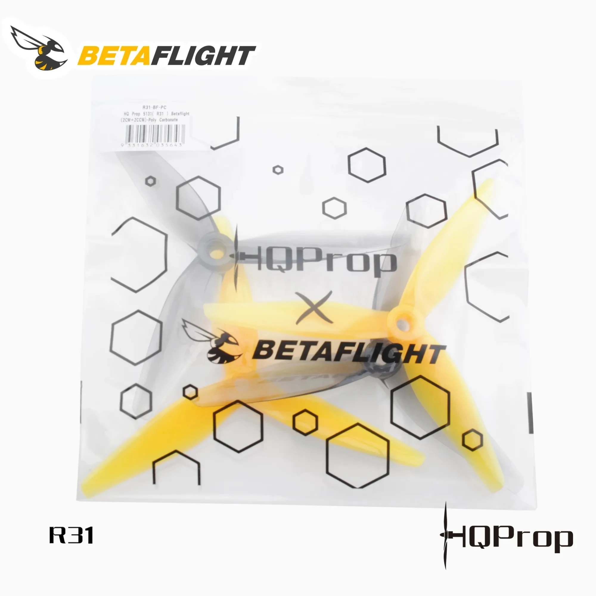 2Pair HQProp R31 5131 5inch Propeller FPV Prop BetaFlight Co-branded