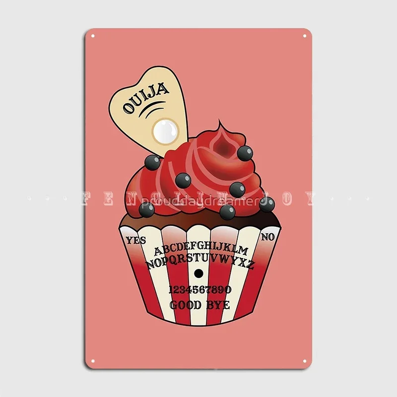 Ouija Cupcake Metal…