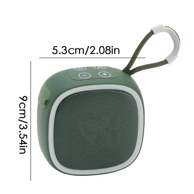 Беспроводная портативная настольная колонка, компактный беспроводной динамик для дома, улицы, Путешествий, Походов