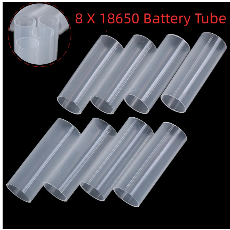 

1set 6cm Plastic 18650 To 26650 Battery Converter Tube Adapter Sheath Holder Case Adaptor Casing For LED Flashlight Torch