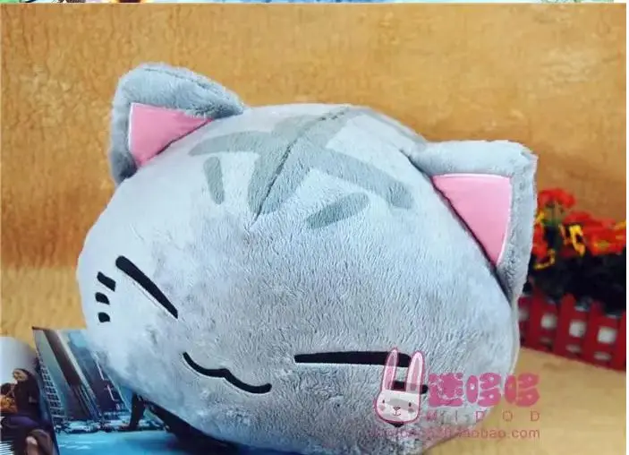 Cute Cat Pillows Soft Simulation Cat Shape Cushion Sofa Decoration Throw Pillows Cartoon Plush Toys For Children Birthday Gift