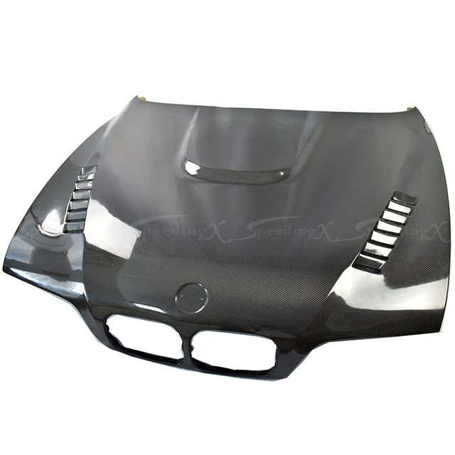 CUSTOMIZED CARBON FIBER ENGINE HOOD BONNET FOR  5 SERIES E39 BODY KIT