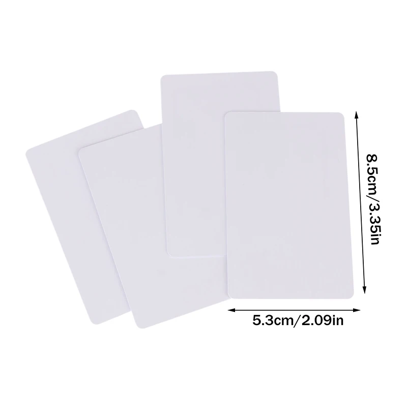 10Pcs Rewritable 125KHz RFID T5577/5200/EM4305 Blank PVC Card Smart Access Control Key Card Read Write Program Clone Card