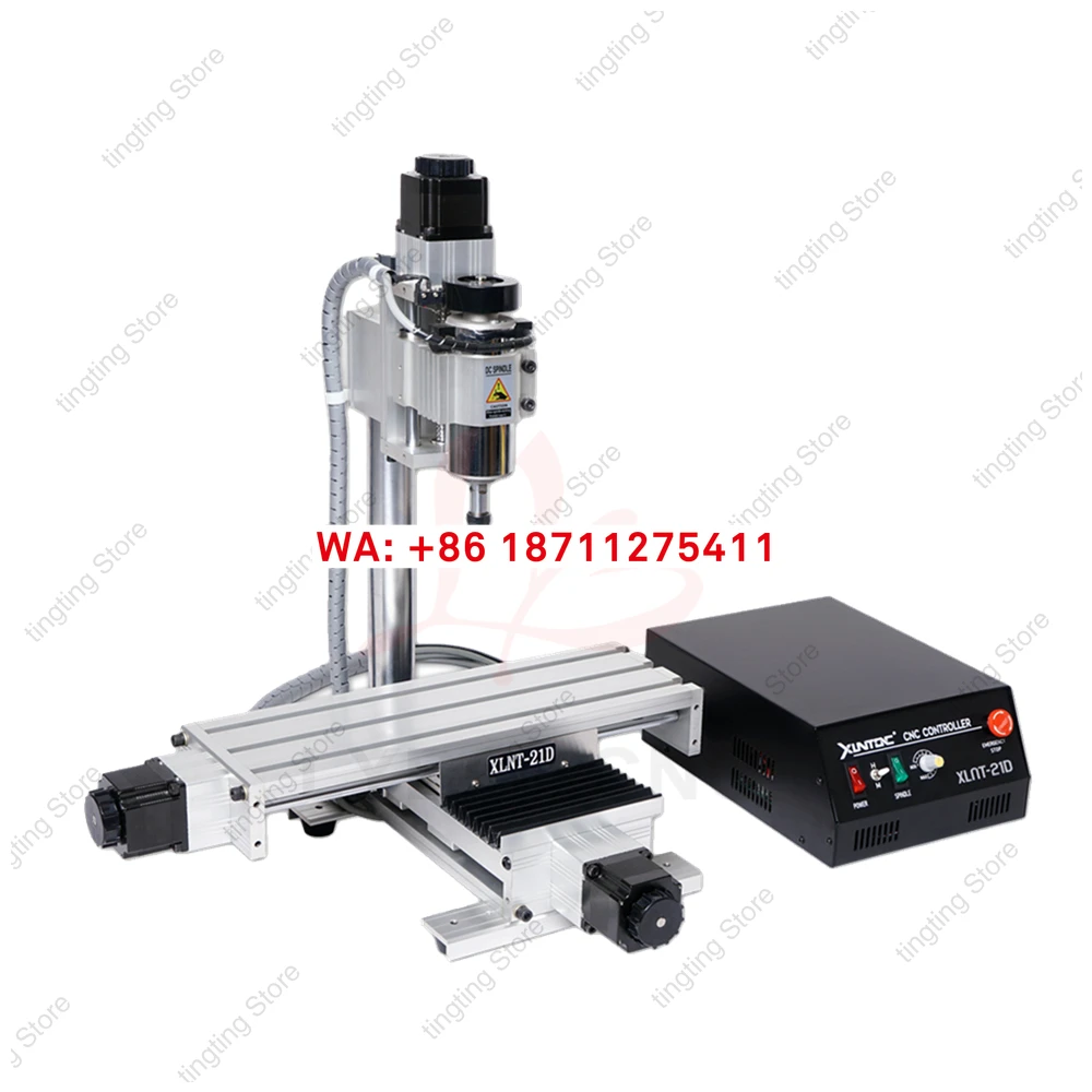 آلة الحفر والطحن الصغيرة باستخدام الحاسب الآلي USB LYBGACNC XLNT-21D لـ 3 محاور 4 محاور #2