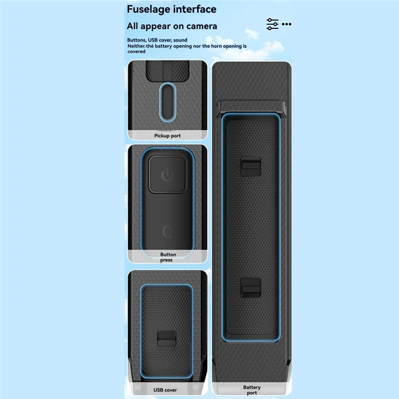 

-A96Z Plastic Frame For Insta360 X5 Cage Quick Release Protective Housing Case Action Camera Accessories