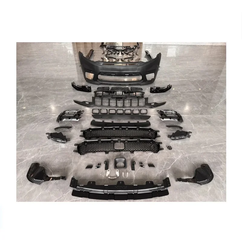 

XLstyling автомобильный Bodykit для Jeep Grand Cherokee 2018, модифицированный SRT8, передний и задний бампер, решетка, боковые юбки, капот, крыло, автомобильные бамперы