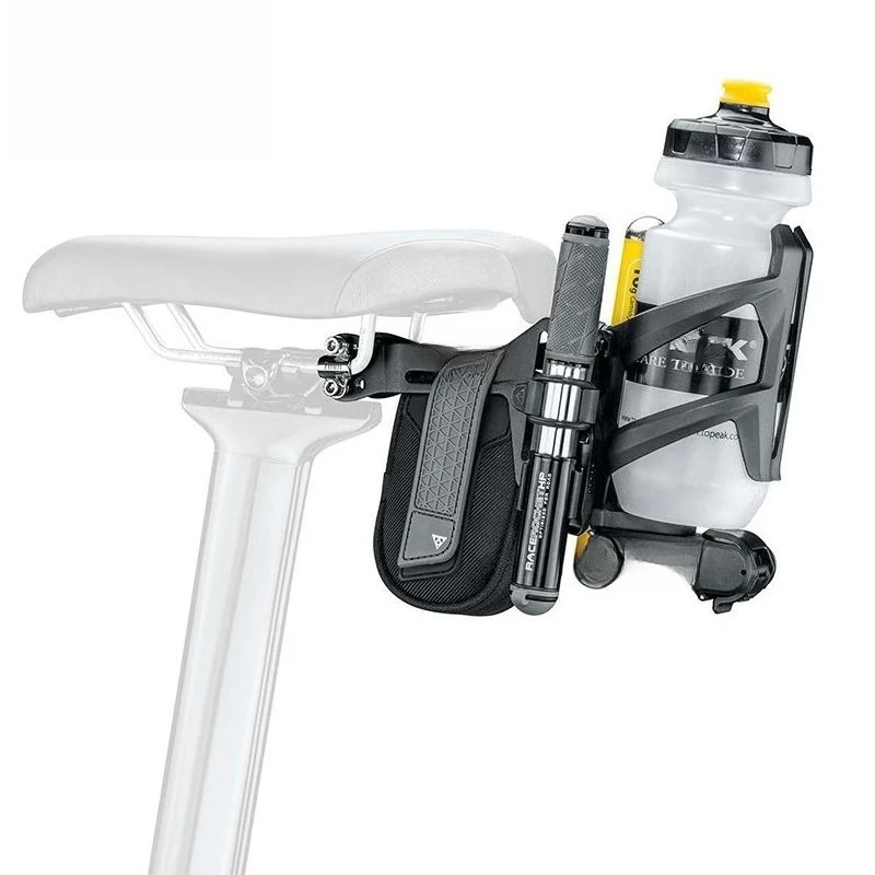 

bicycle integrated installation seat, kettle rack, tool kit, adapter seat