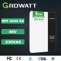 Growatt 5KW Off Grid Inverter SPF 5000ES With WiFi  Single Phase 48V 230VAC Up To 6 Units Parallel, Max. to 36KW Hybrid Inverter