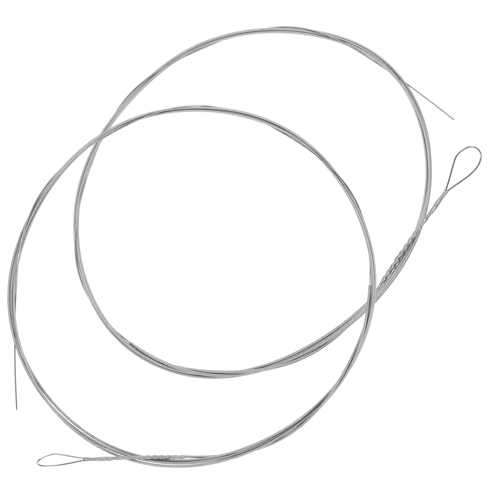 

2Pcs Dulcimer Strings Steel Alloy Replacement for Musical Instrument Accessories Bright Resonant Tone Easy to Install Sturdy