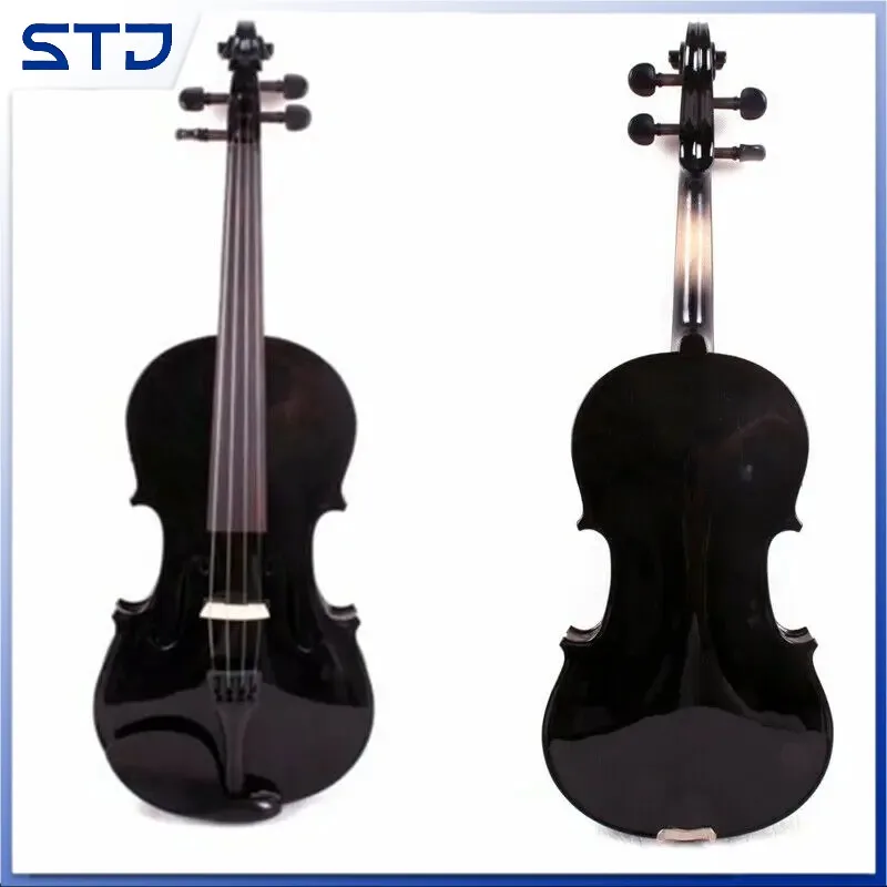 

New Brand Black color electric & acoustic viola 15-16" ,huge and perfect sound