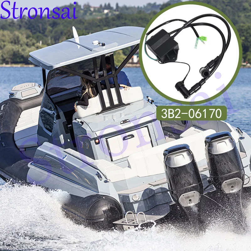 

3B2-06170 C.D.I. Блок зажигания CDI 3B2-06170-0 Cd в сборе для Tohatsu Nissan Hidea 9,8 л.с., 8 л.с., 2-тактный 3B2-06170 3B2061700