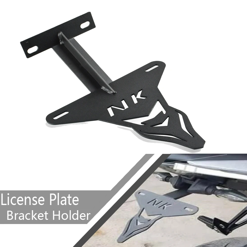 Motorcycles 300NK For CFMOTO CF 250NK 300 250 NK nk License Plate Frame Holder Rear Fender Tidy Eliminator Registration Bracket