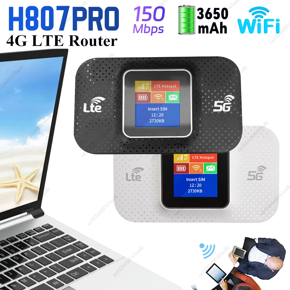 4G LTE موزع إنترنت واي فاي السفر في الهواء الطلق المحمول هوت سبوت المحمولة واي فاي مكرر مع فتحة للبطاقات Sim شبكة المتوسع مودم دونغل 150Mbps