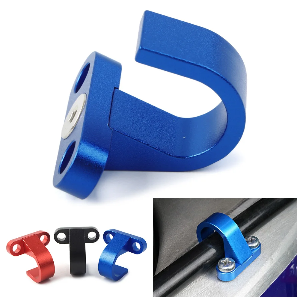 Aluminum Motorcycle Rear Brake Hose Clamp Guide For Yamaha YZ125 YZ250 YZ250F YZ450F YZ85 2003-2022 Blue/Black/Red