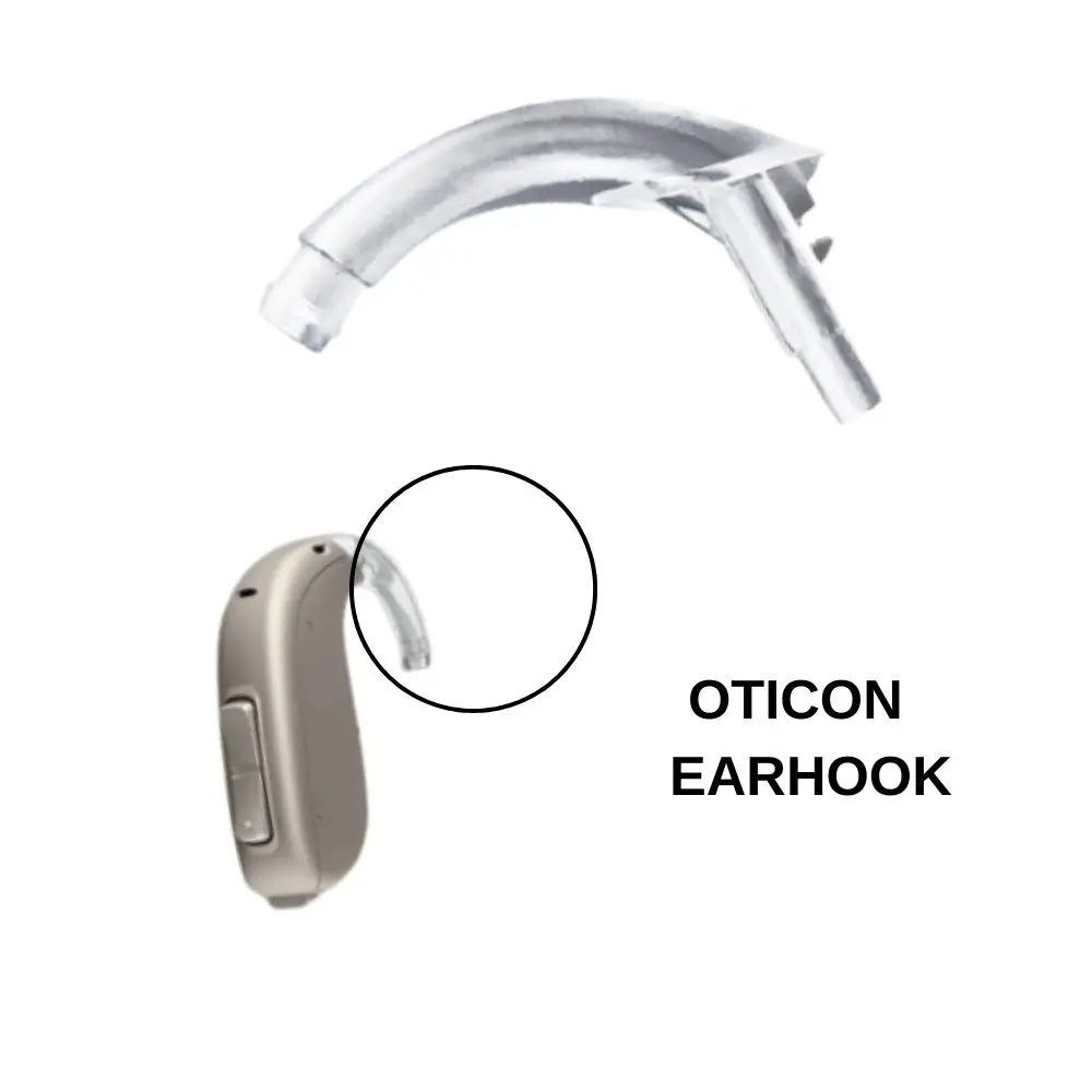 Oticon 청력 광고용 Oticon 귀고리 플라스틱 작고 휴대하기 쉬운 보청기 액세서리 10팩 교체 가능