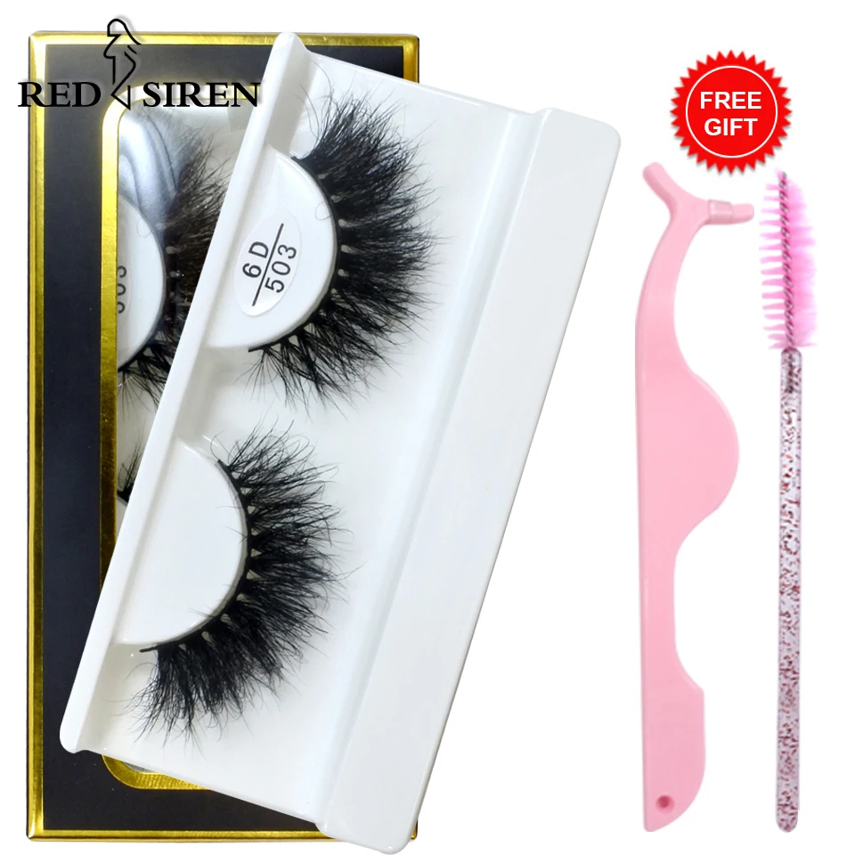 Mink Lashes New Arrival Free Tweezer & Brush Gift Wispy Natural Fluffy 3d Mink Eyelashes Makeup