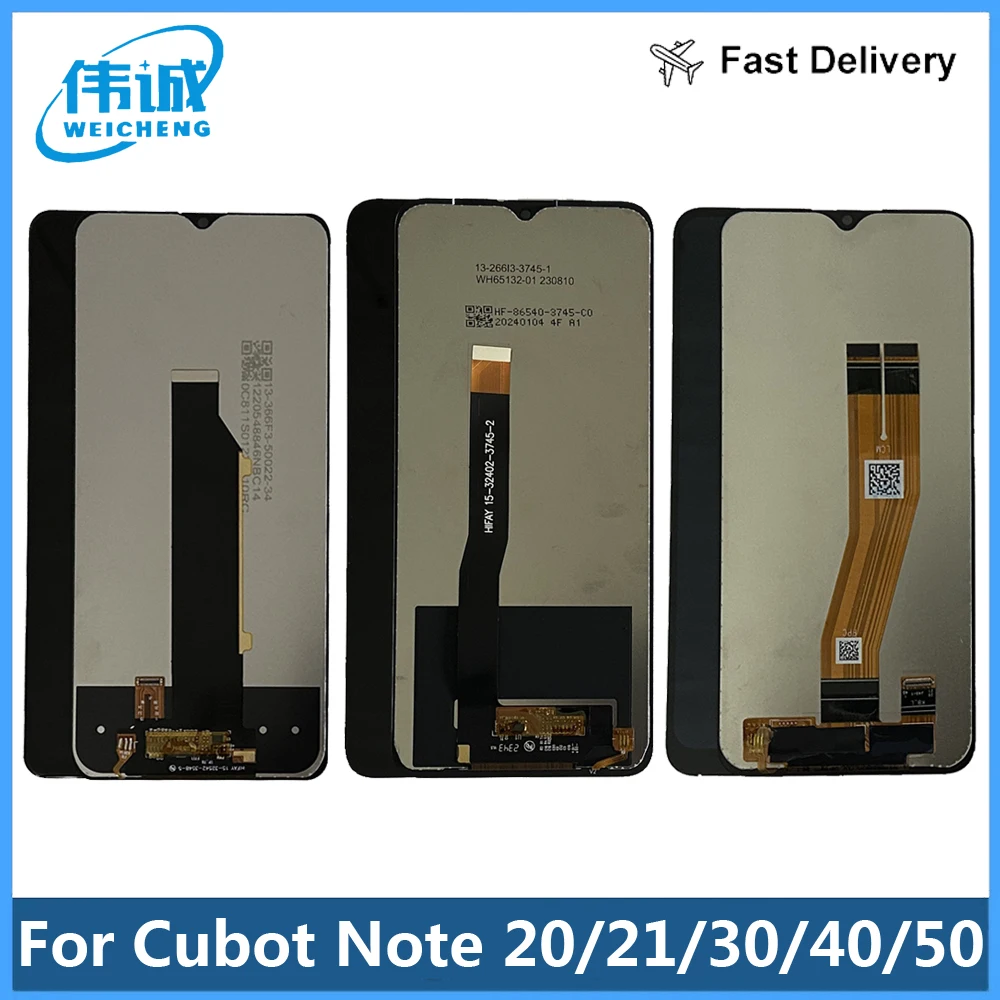 For CUBOT NOTE 20 Pro LCD Display and Touch Screen Digitizer Assembly Replacement LCD CUBOT NOTE 30 Note 21 Note 40 Note 50 LCD