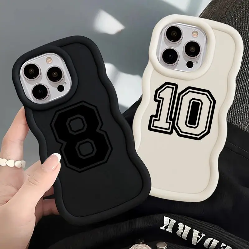 Basketball Celebrity Numbers Phone Case for Apple iPhone 15 Pro Max 13 14 Plus 12 11 Pro 8 7 plus XS MAX Matte