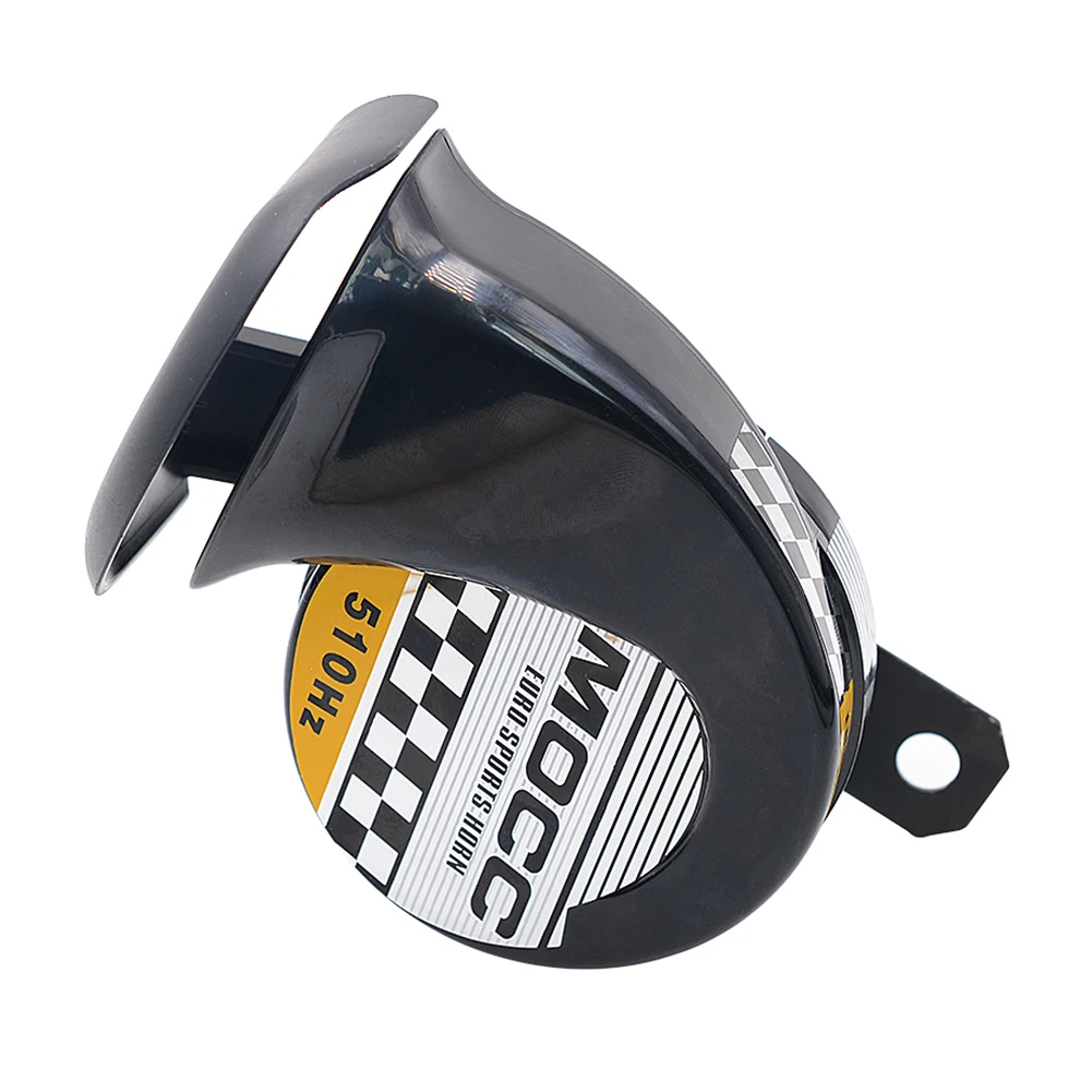 12V Schnecken-Lufthupe, wasserdicht, universell, Motorrad-Hupe, laute Autohupe, einfarbig, für Motorrad, Auto, Motorrad, LKW, Fahrzeug