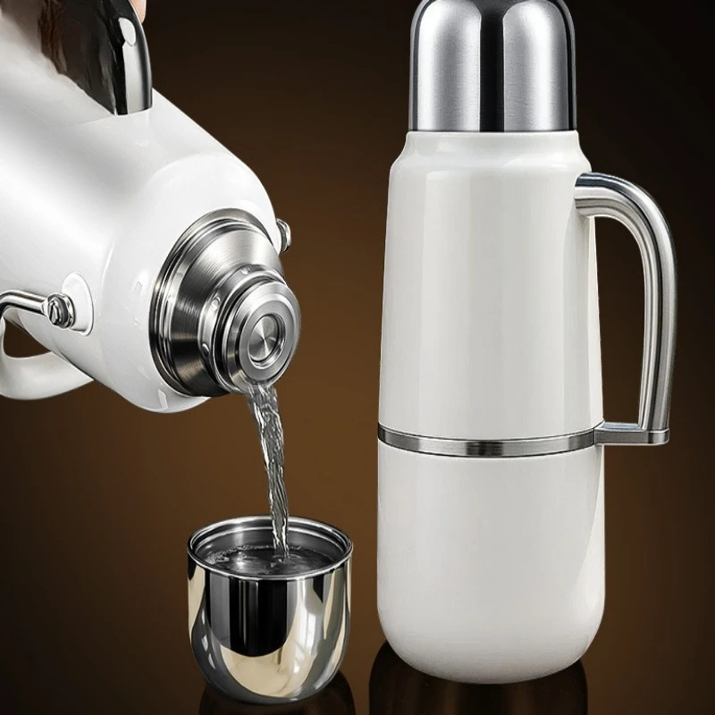 316 stainless steel thermos cup large capacity home outdoor portable