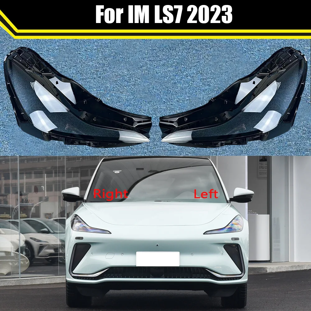 

Auto Head Lamp Light Case For IM LS7 2023 Car Front Headlight Lens Cover Lampshade Glass Lampcover Caps Headlamp Shell