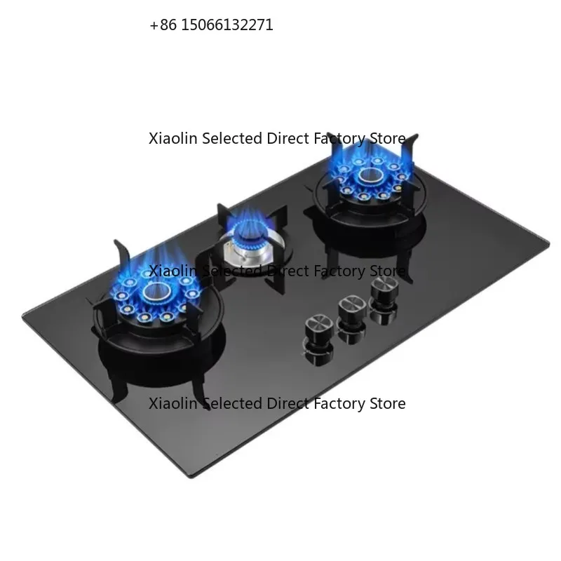 Folding Burner 3 Burners  Hob with Touch Button Detachable Stove