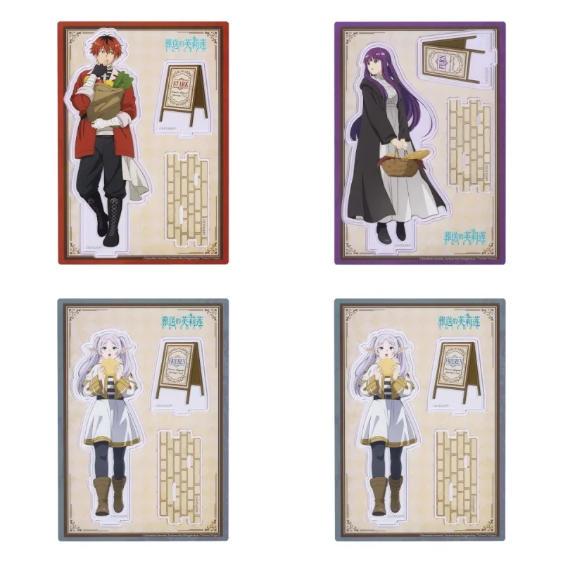 

Anime Frieren Beyond Journey's End Ornament Accessories Characters Acrylic Stand Model Plate Frieren Himmel Desk decorations