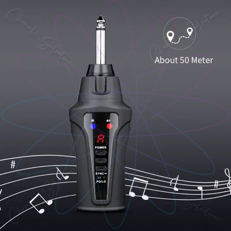 Piccolo Bamboo Flute Wireless Microphone UHF Receiver Loudspeaker Wireless Receiver System Flute Microphone Wireless