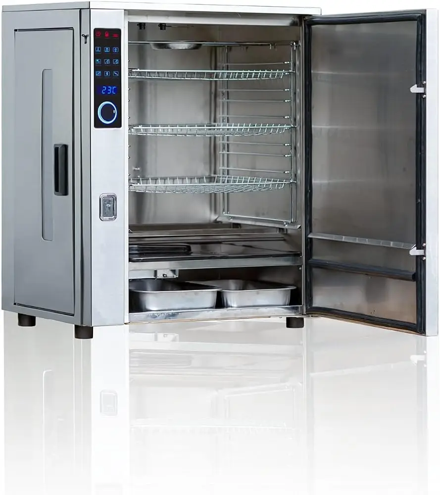 BS1019 4-Rack Natural Draft Electric Vertical Smoker